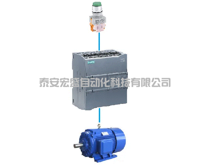 西門子1200PLC基本指令學(xué)習(xí)——電機(jī)一鍵啟?？刂瞥绦蚓帉懪c解析